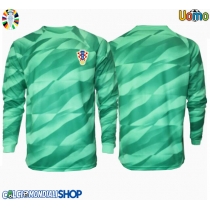 Maglie da calcio Croazia Portiere Seconda Maglia Europei 2024 Manica Lunga